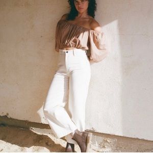 OZMA Cone Denim Wide Leg Pant 25